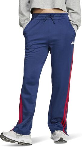 adidas Women's Iconic Wrapping 3-Stripes Snap Track Pants in Saudi Arabia