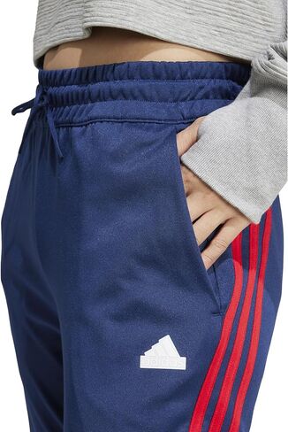 adidas Women's Iconic Wrapping 3-Stripes Snap Track Pants in Saudi Arabia