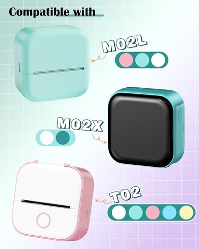 ورق حراري لاصق أبيض Phomemo M02L، ورق طابعة لاصق in Kuwait