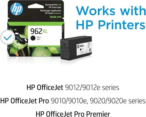 HP 962XL Magenta High-yield Ink Cartridge | Works with HP OfficeJet 9010 Series, HP OfficeJet Pro 9010, 9020 Series | Eligible for Instant Ink | 3JA01AN in Saudi Arabia