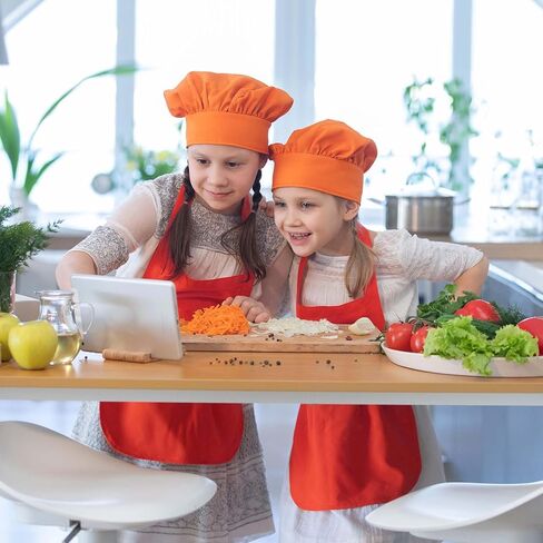 KUUQA 16/24/30/36/40Pcs Kids Apron Painting Aprons for Kids, Kids Paint Apron Art Smock for Classroom Painting Party Supplies in Kuwait