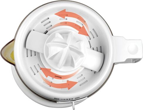 BLACK+DECKER CJ630 32-Ounce Electric Citrus Juicer, White in Saudi Arabia