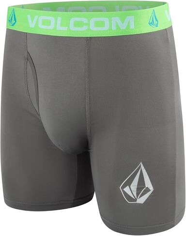 Volcom Mens Boxer Briefs Poly Spandex Performance Boxer Briefs Underwear in Saudi Arabia