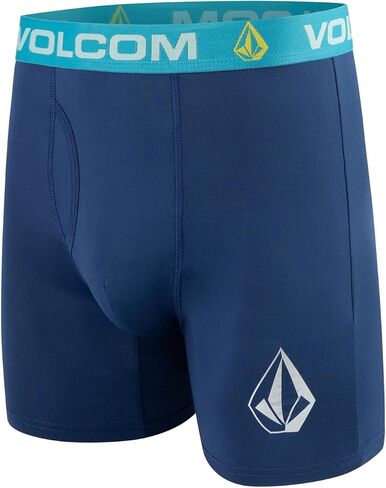 Volcom Mens Boxer Briefs Poly Spandex Performance Boxer Briefs Underwear in Saudi Arabia