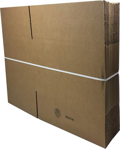 مجموعة الصناديق المتحركة من uBoxes مقاس 45.72 سم × 35.56 سم × 30.48 سم (صناديق متوسطة - عبوة من 20 قطعة) in Kuwait