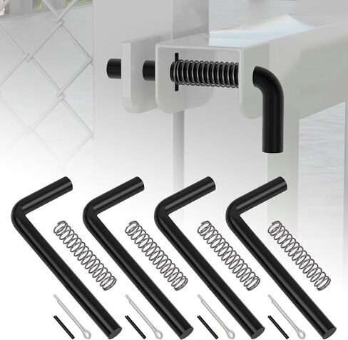 819T Trailer Gate Spring Latch Kit with Extra Pins Heavy Duty Trailer Gate Pins Trailer Gate Latch Repair Kit for Carry-On Utility Trailers in Kuwait