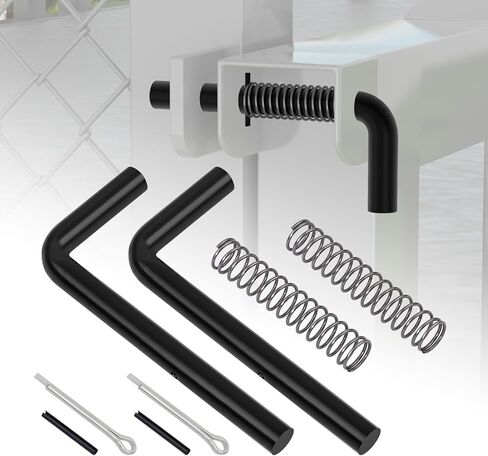 819T Trailer Gate Spring Latch Kit with Extra Pins Heavy Duty Trailer Gate Pins Trailer Gate Latch Repair Kit for Carry-On Utility Trailers in Kuwait
