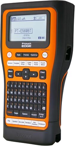 Brother PT-E560BTVP P-Touch Edge Handheld Industrial Label Printer with Bluetooth and Dual auto-Cutter (up to 24mm Labels) in Saudi Arabia