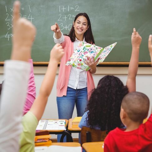 مخطط المعلم للعام الدراسي 2024-2025 - مخطط دروس المعلم الشامل مقاس 8.5 × 11 بوصة مع إغلاق مرن وإشارة مرجعية وملصقات مخططة، لجدول الفصل الدراسي اليومي والأسبوعي والشهري in Kuwait