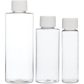 Cadet Home Solutions USA-Made Refillable Bottles (Plastic Screw-Top 3pack 4oz)