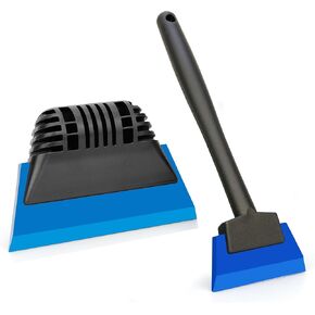 Small Squeegee Set - 2.7 & 4.9inch in Widths - Efficient Water Wiper Rubber Blade Window Tint Squeegee, Perfect for Car Window, Mirror Cleaning, Window Film, or Glass Door, Tiles
