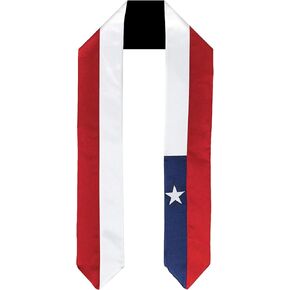 Vision Wear Ecuador Flag Graduation Sash/Stole International Study Abroad Adult Unisex