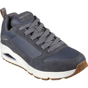 Skechers Men's UNO-STACRE Sneaker, RED, 10
