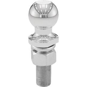 CURT 40072 Chrome Trailer Hitch Ball, 3,500 lbs, 1-7/8-Inch Diameter, 1 x 3-Inch Shank, Silver