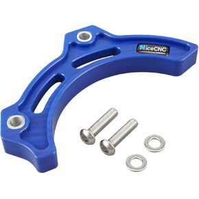 Chain Guide Guard Sprocket Protector Case Saver Aluminum Compatible with Yamaha YFZ450R 2009 2010 2011 2012 2013 2014 2015-2020 2021 2022 2023 2024 Black