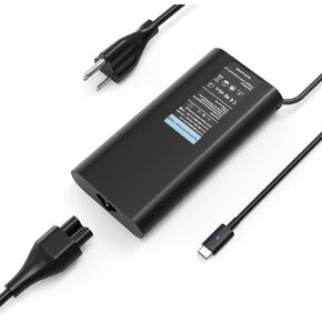 Dell 130W Laptop Charger USB C for Dell XPS 15 9575 2 in 1 9500 9520 9510 17 9700 9720 9710 Precision 5530 2in1 3560 5570 5750 3570 5560 3550 3551 5470 5560 5550 Latitude 7310 Type C Power Adapter
