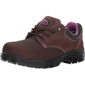 Avenger Work Boots Women's Foreman Leather Composite Safety Toe Waterproof Eh Slip Resistant Oxford Shoes Boot
