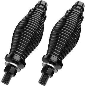 AUDEXEN 𝐋𝐈𝐅𝐄-𝐓𝐈𝐌𝐄 𝐖𝐀𝐑𝐑𝐀𝐍𝐓𝐘 LED Whip Light Spring Mounting Base for Whip Lights, Heavy-Duty Barrel Spring Mount Base for Off-Road UTV ATV RZR Polaris 4X4 Sand Buggy Dune - 2PCS