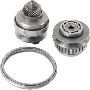 30T Transmission Pulley Set with Belt Chain 1 Set fits for Cube Livina Attrage Spacia, Mitsubishi RVR Toppo Attrage, Suzuki Alto Cervo Lapin Replace OE JF015E RE0F11A 901068