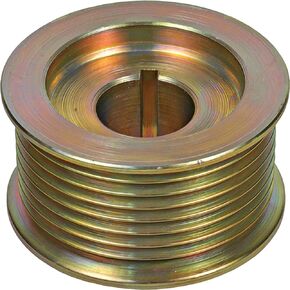 DB Electrical 208-01003 Pulley Compatible with/Replacement for Cummins 3918275, 3925852 Thickness 41.400 mm, Nut Recess 0.295"/7.500mm Tractors