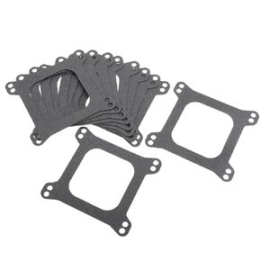 Carburetor Base Mounting Gasket for Holley for Edelbrock for Rochester Quadrajet for SBC BBC 350 383 426W 440 455 330 326 Engine(Pack of 10)