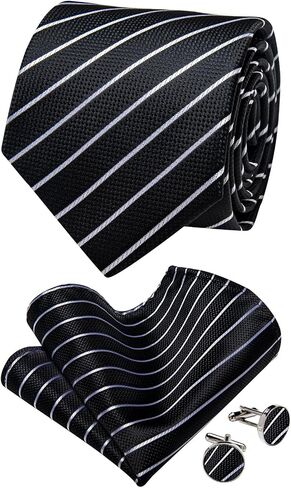 Silk Paisley Floral Tie and Pocket Squard Cufflinks with Lapel Pin Sets for Men 5PC Wedding Party in Saudi Arabia