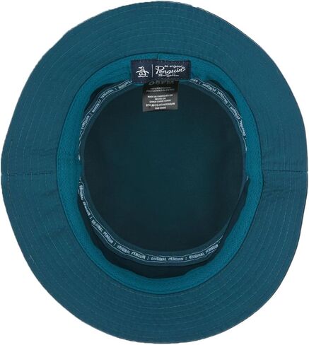 قبعة دلو قماشية أصلية تحمل شعار Penguin (مرجاني أزرق) in Kuwait