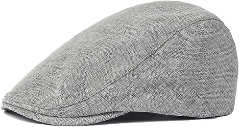 Adjustable Lightweight Newsboy Hat for Men Flat Ivy Cap Cabbie Driving Hat in Kuwait