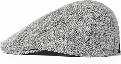 Adjustable Lightweight Newsboy Hat for Men Flat Ivy Cap Cabbie Driving Hat in Kuwait