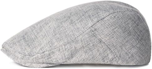 Adjustable Lightweight Newsboy Hat for Men Flat Ivy Cap Cabbie Driving Hat in Kuwait