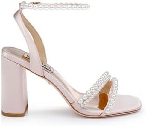 Badgley Mischka Women's Feisty Pearl Block Heel in Saudi Arabia