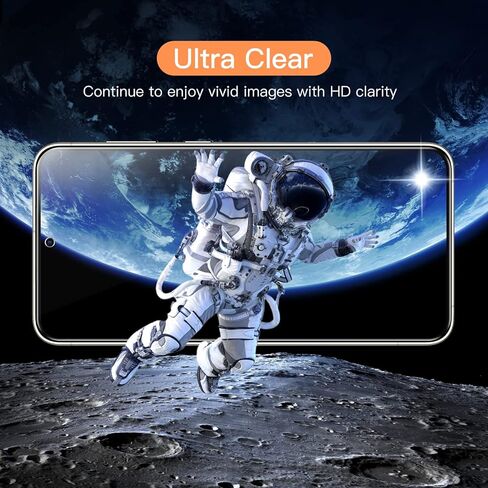 JETech Screen Protector for Samsung Galaxy S23+ / S23 Plus 5G 6.6-Inch, Tempered Glass Film, Fingerprint ID Compatible, HD Clear, 3-Pack in Saudi Arabia
