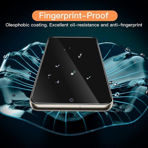 JETech Screen Protector for Samsung Galaxy S23+ / S23 Plus 5G 6.6-Inch, Tempered Glass Film, Fingerprint ID Compatible, HD Clear, 3-Pack in Saudi Arabia