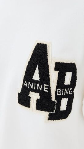 ANINE BING Women's Miles Oversized Sweatshirt Letterman in Saudi Arabia