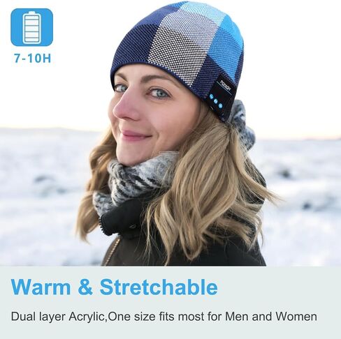 قبعة سماعات الرأس اللاسلكية Qshell Bluetooth Beanie القابلة للغسل للرياضات الخارجية in Saudi Arabia