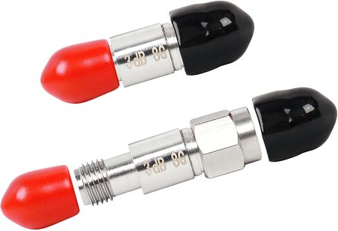 XRDS -RF SMA Male to SMA Female Coaxial RF Attenuator, DC to 8 GHz, 50Ohm, 2W, 20dB Constant Attenuator（2PCS） in Saudi Arabia