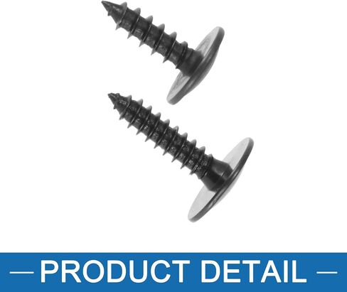 Fender Liner Splash Guard Tapping Screw Bolt U Clips Assortment for Volkswagen Golf 2000-2013 (Set of 100) in Saudi Arabia