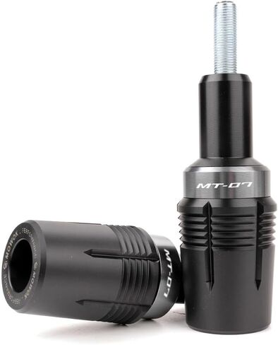 مناسب لـ YAMAHA MT-07 fz07 MT07 Tracer 2014-2021 2022 2023 2024 ملحقات الدراجات النارية الإطار المتزلجون واقي التصادم واقي المحرك من السقوط (أسود) in Kuwait