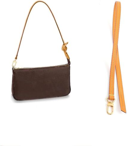 Vachetta Leather Strap Replacement,Purse Shoulder Straps for Handbag (Width:0.37in&Length:23.5in) in Saudi Arabia