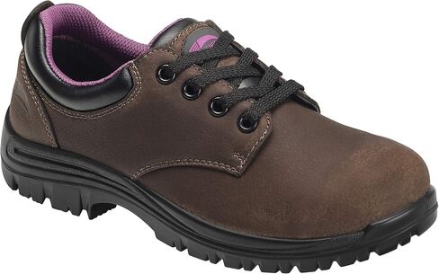 Avenger Work Boots Women's Foreman Leather Composite Safety Toe Waterproof Eh Slip Resistant Oxford Shoes Boot in Saudi Arabia