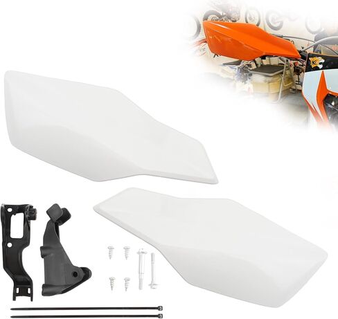 PowerMotor Dirt Bike Handguards,Motorcycle 2024 Handguard Universal ATV Pit Bikes ATV Motocross Enduro Supermoto Handle Protector Cross EXC XC SX SXF XCF XC-W TPI125-500（Orange） in Kuwait