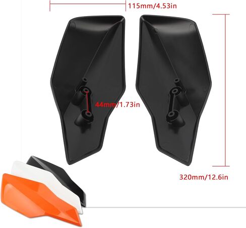 PowerMotor Dirt Bike Handguards,Motorcycle 2024 Handguard Universal ATV Pit Bikes ATV Motocross Enduro Supermoto Handle Protector Cross EXC XC SX SXF XCF XC-W TPI125-500（Orange） in Kuwait