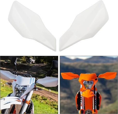 PowerMotor Dirt Bike Handguards,Motorcycle 2024 Handguard Universal ATV Pit Bikes ATV Motocross Enduro Supermoto Handle Protector Cross EXC XC SX SXF XCF XC-W TPI125-500（Orange） in Kuwait