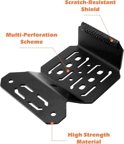 دعامات تثبيت على السكك الحديدية لسرير الشاحنة متوافقة مع تاكوما، والنظام المعياري لسكة السرير للمجارف والفأس ولوحات الاسترداد وعلب الوقود وغيرها من الملحقات in Kuwait
