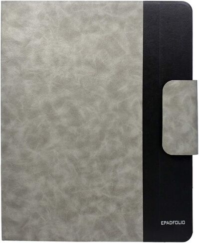 3 Ring Binder Padfolio File Folder, Business and Interview Portfolio with 3-Ring Binder, Clipboard (Gray) in Saudi Arabia