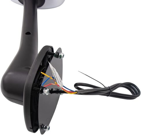 Chrome Hood Mirror Assembly with LED light Five Arrows fit for Truck Freightliner Cascadia 2008 LH + RH One Pair in Kuwait