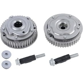 Intake & Exhaust Engine Variable Valve Timing (VVT) Sprocket Camshaft Phaser Gear Fit for Chevrolet Aveo Cruze Sonic Trax Pontiac G3 Saturn Astra 4CYL 1.6L 1.8L Replacement 55567048 55567049
