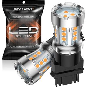 مصابيح LED SEALIGHT 921 912 للنسخ الاحتياطي للضوء العكسي، مصابيح T15 906 904 916 W16W مع جهاز عرض بديل لصندوق الأمتعة وأضواء إيقاف الفرامل الثالثة، 600% أكثر سطوعًا من زينون الأبيض غير القطبي حزمة من 2 in Saudi Arabia