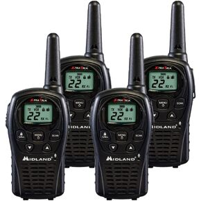 Midland LXT500VP3 FRS Two Way Radios - 10 Pack Bundle w/Chargers
