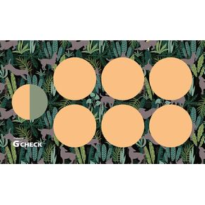 Date Rape Drug Test Sticker Type Alcohol GHB Detection Safety Party G-Check (Apricot)